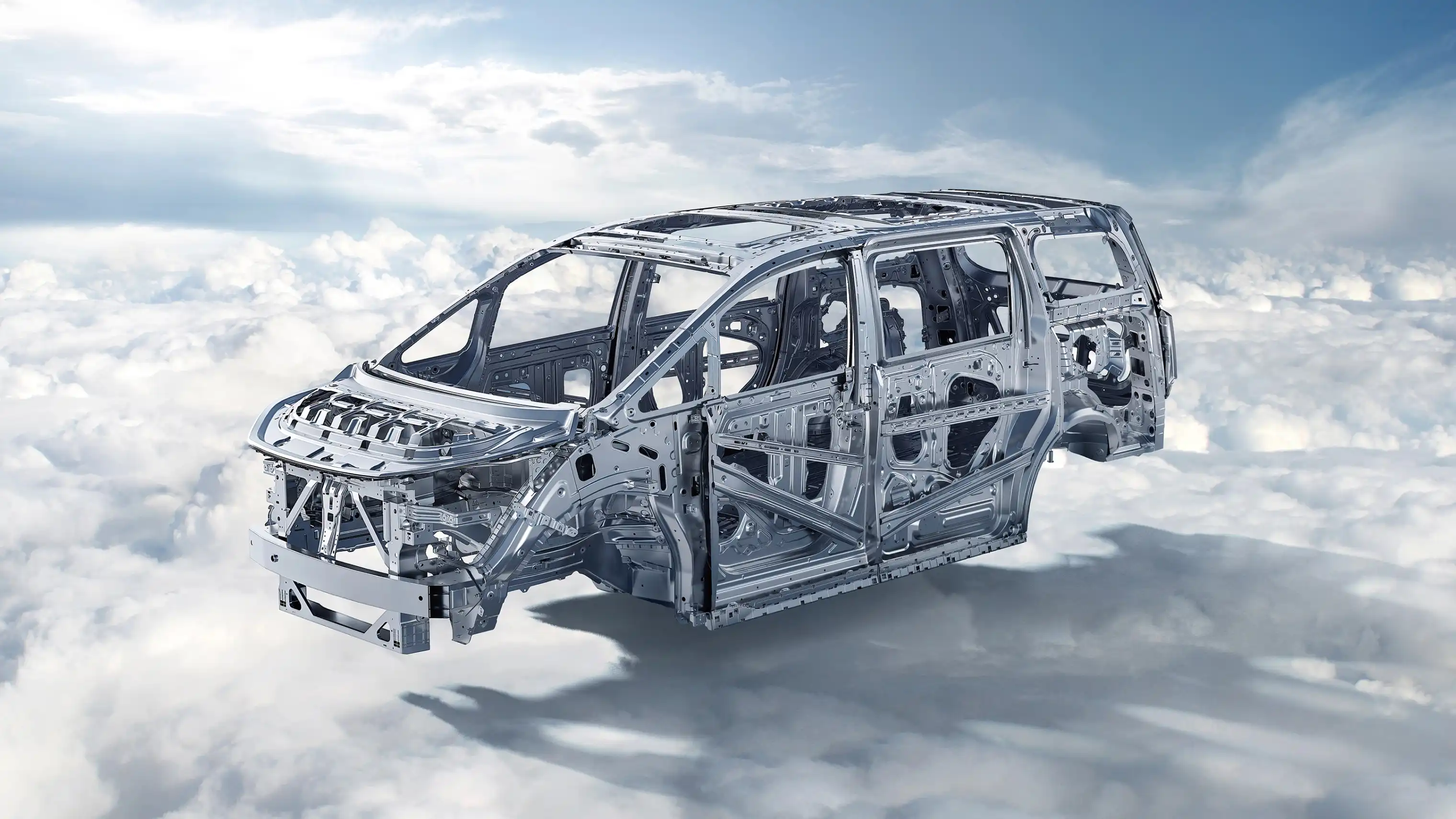 Силовая структура кузова GAC M8